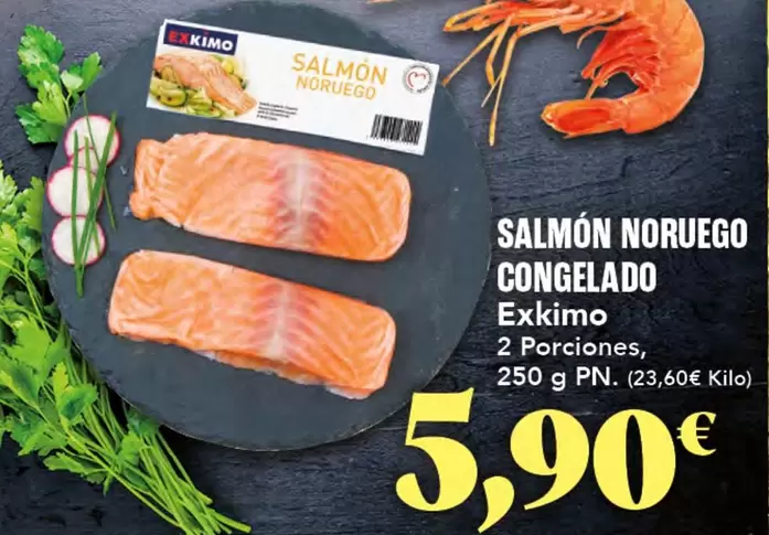 Exkimo - Salmon Noruego Congelado