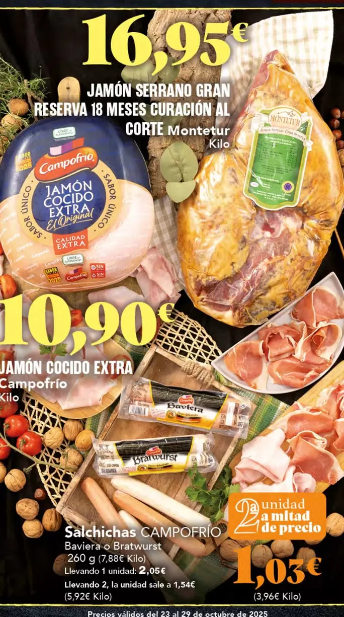 Campofrío - Jamon Serrano Gran Reserva 18 Meses Curación Al Corte
