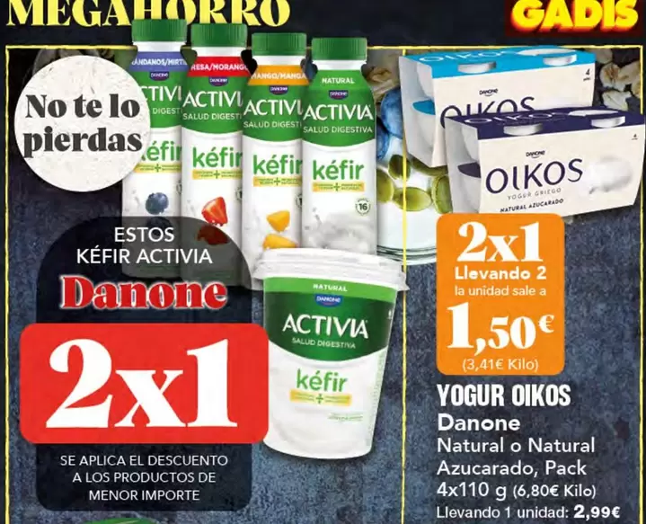 Danone - Yogur Oikos
