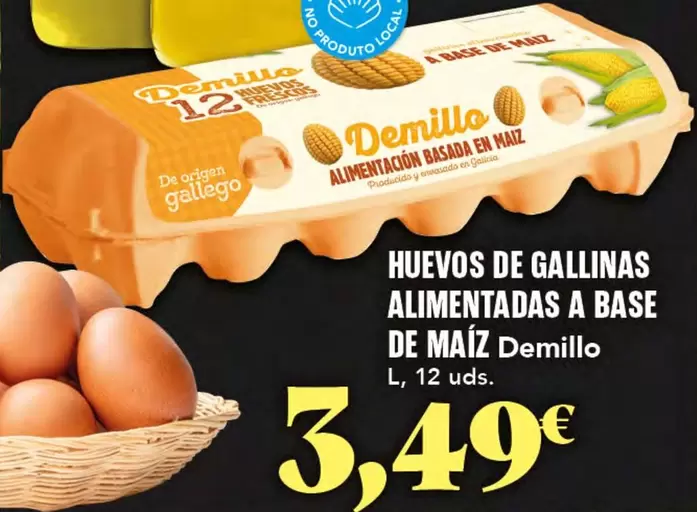 Demillo - Huevos De Gallinas Alimentadas A Base