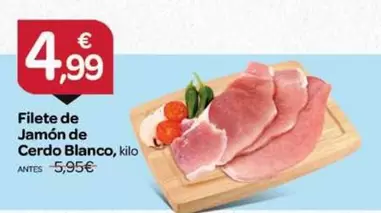 Filete De Jamón De Cerdo Blanco