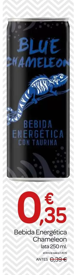 Blue Chameleon - Bebida Energética