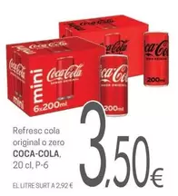 Coca-Cola - Refresc Cola Original O Zero