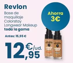 Revlon - Base De Maquillaje Colorstay Longwear Makeup Toda La Gama