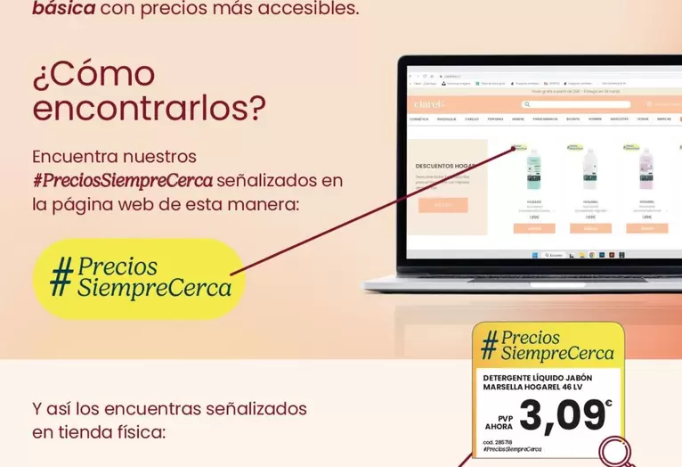 Clarel - Encuentra Nuestros