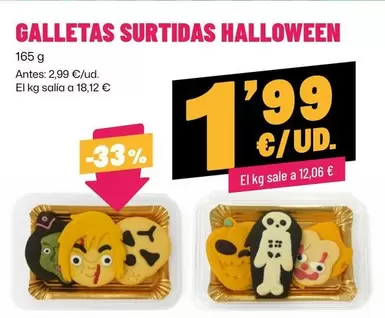 Galletas Surtidas Halloween