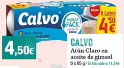 Calvo - Atun Claro En Aceite De Girasol
