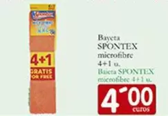 Spontex - Bayeta Microfibre