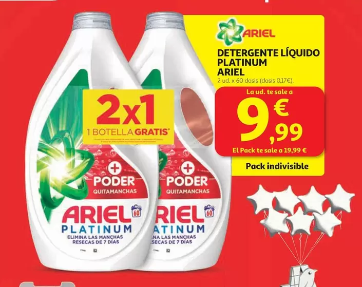 Ariel - Detergente Liquido Platinium