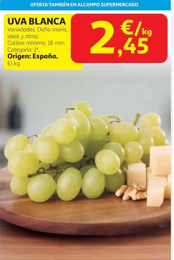 alcampo - Uva Blanca