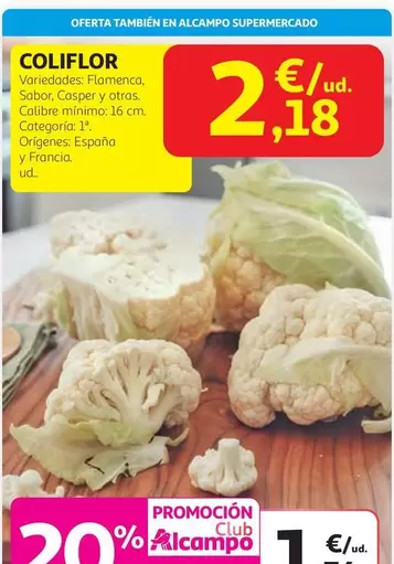 alcampo - Coliflor
