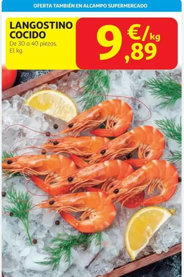 alcampo - Langostino Cocido