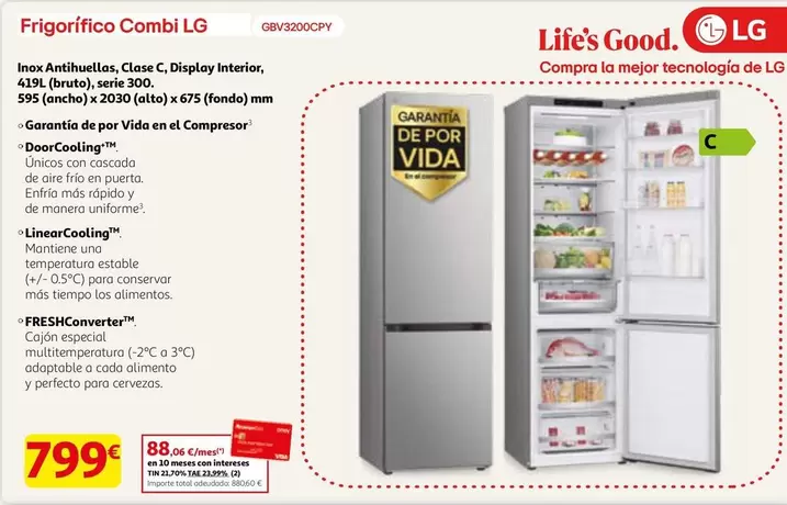 LG - Frigorifico Combi