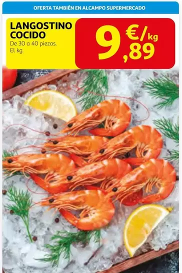 alcampo - Langostino Cocido