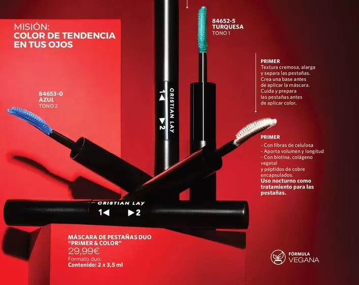 Cristian Lay - Mascara De Pestanas Duo Prime & Color