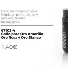 671034 Baño Para Oro Amarillo/ Oro Rosa Y Oro Blanco