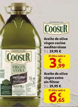 Coosur - Aceite De Oliva Virgen Extra
