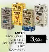 Aneto - Brou Natural Verduras