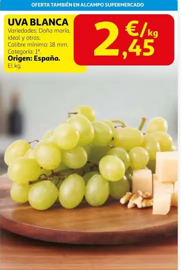 alcampo - Uva Blanca