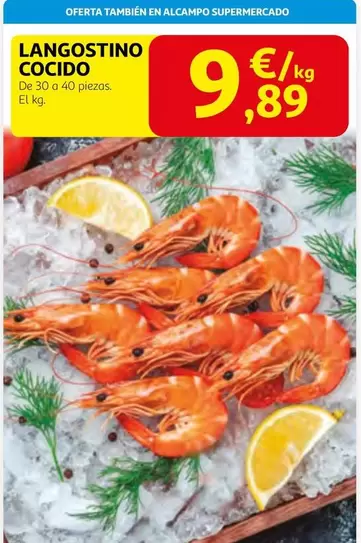 alcampo - Langostino Cocido