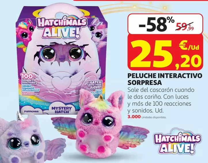 Thai - Peluche Interactivo Sorpresa
