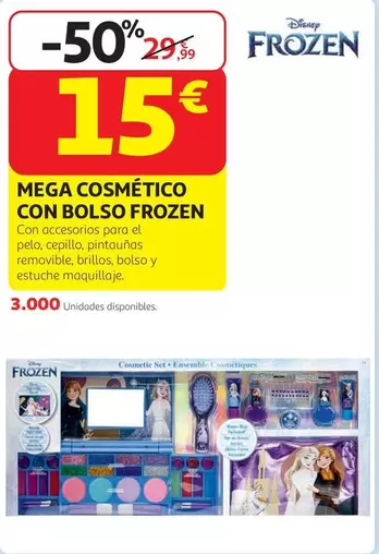 Frozen - Mega Cosmético Con Bolso