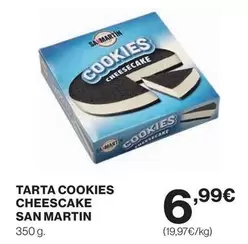 san - Tarta Cookies Cheescake
