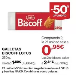 Lotus - Galletas Biscoff