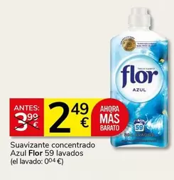 Flor - Suavizante Concentrado Azul