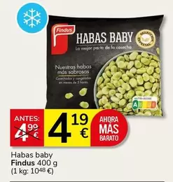 Findus - Habas Baby