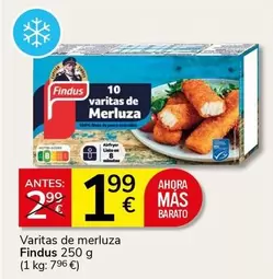 Findus - Varitas De Merluza