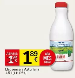 Asturiana - Llet Sencera