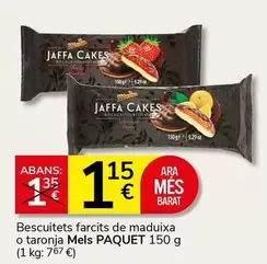 MELS - Bescuitets Farcits De Maduixa O Taronja