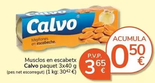Calvo - Musclos En Escabetx