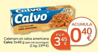 Calvo - Calamars En Salsa Americana