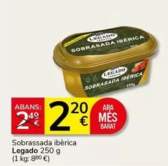 legado - Sobrassada Iberica
