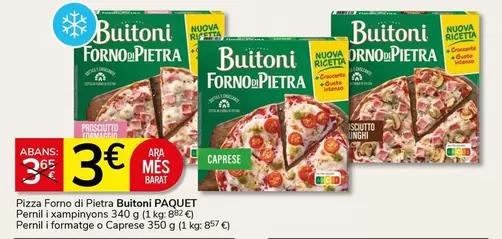 Buitoni - Pizza Forno Di Pietra Paquet