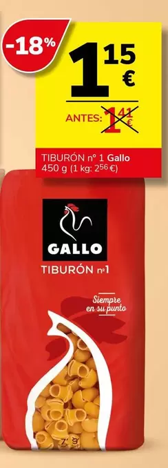 Gallo - Tiburón N'1 