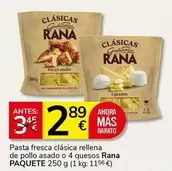 Rana - Pasta Fresca Clasica Rellena De Pollo Asado O 4 Quesos