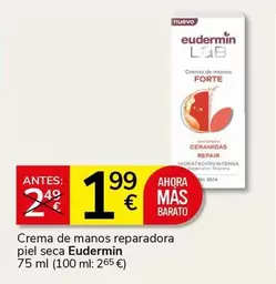 Eudermin - Crema De Manos Reparadora Piel Seca