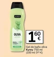 Kyrey - Gel De Bano Oliva