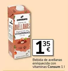 Consum - Bebida De Avellanas Enriquecida Con Vitaminas