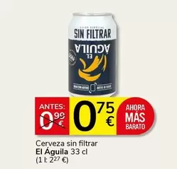 El Águila - Cerveza Sin Filtrar