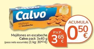 Calvo - Mejillones En Escabeche