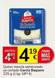 García Baquero - Queso Mezcla Semicurado Ya Cortado