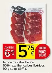 Ibéritos - Jamón De Cebo Ibérico 50% Raza Ibérica