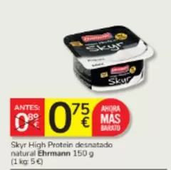 ehrmann - Skyr High Protein Desnatado Natural