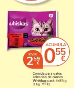 Whiskas - Comida Para Gatos Seleccion De Carnes