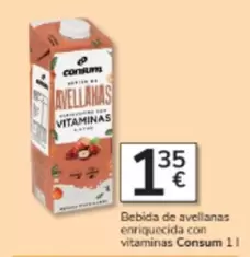 Consum - Bebida De Avellanas Enriquecida Con Vitaminas