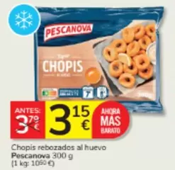 Pescanova - Chapis Rebozados Al Huevo